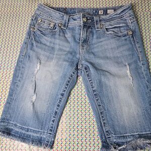 Miss Me Bermuda Jean Shorts